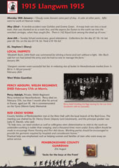 Llangwm: A Village at War Exhibition 1915-1